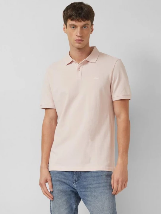 Foto van product Katoenen piqué polo s.Oliver roze