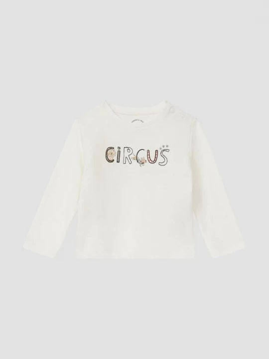 Foto van product Katoenen shirt met borduursel en print s.Oliver