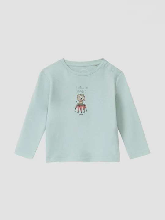 Foto van product Katoenen shirt met print aan de voorkant s.Oliver