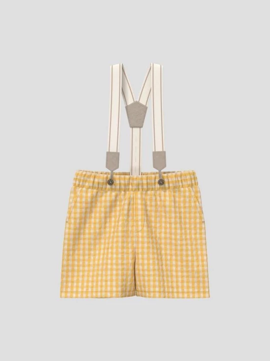 Foto van product Katoenen shorts met afneembare bretels s.Oliver