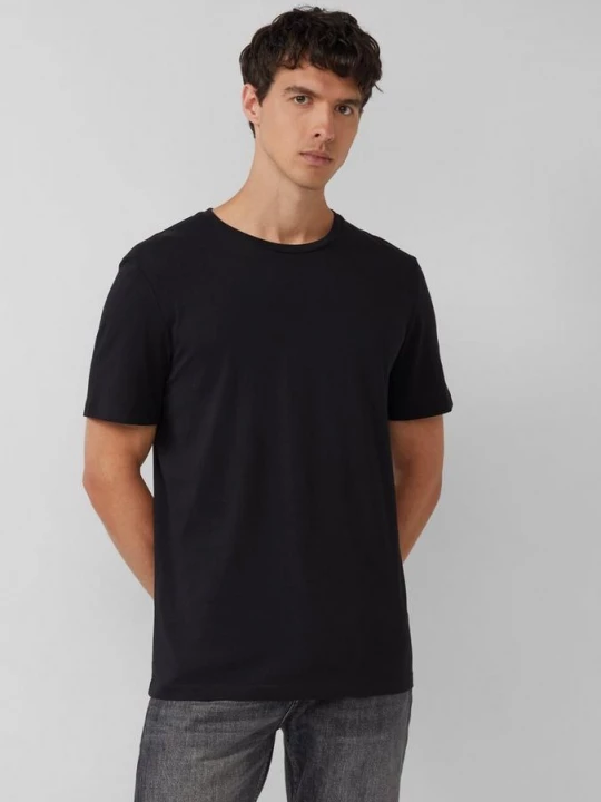 Foto van product Katoenen T-shirt in een multipack s.Oliver zwart