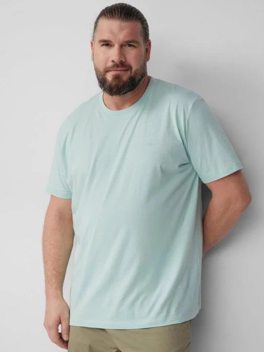 Foto van product Katoenen T-shirt met logoprint s.Oliver