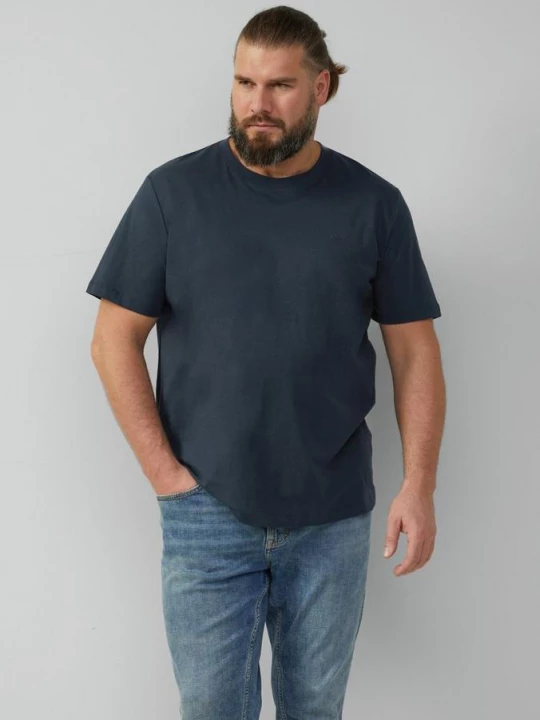 Foto van product Katoenen T-shirt met logoprint s.Oliver blauw