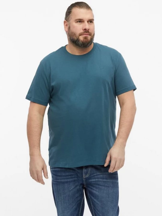 Foto van product Katoenen T-shirt met logoprint s.Oliver blauw