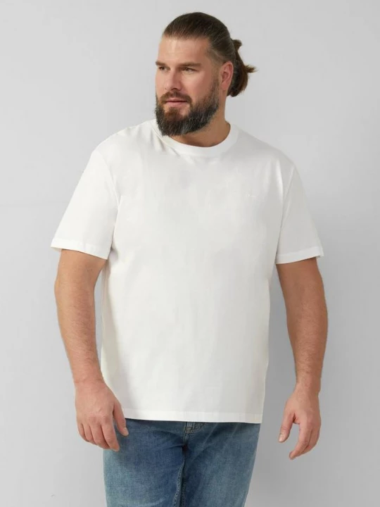 Foto van product Katoenen T-shirt met logoprint s.Oliver wit