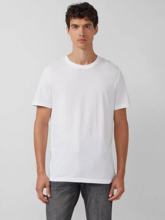 Foto van product Katoenen T-shirt met logoprint s.Oliver wit