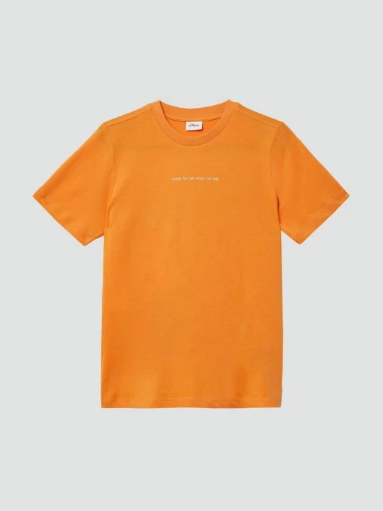 Foto van product Katoenen T-shirt met print op de voor- en achterkant s.Oliver