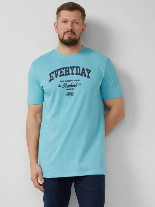 Foto van product Katoenen T-shirt met print op voorzijde s.Oliver