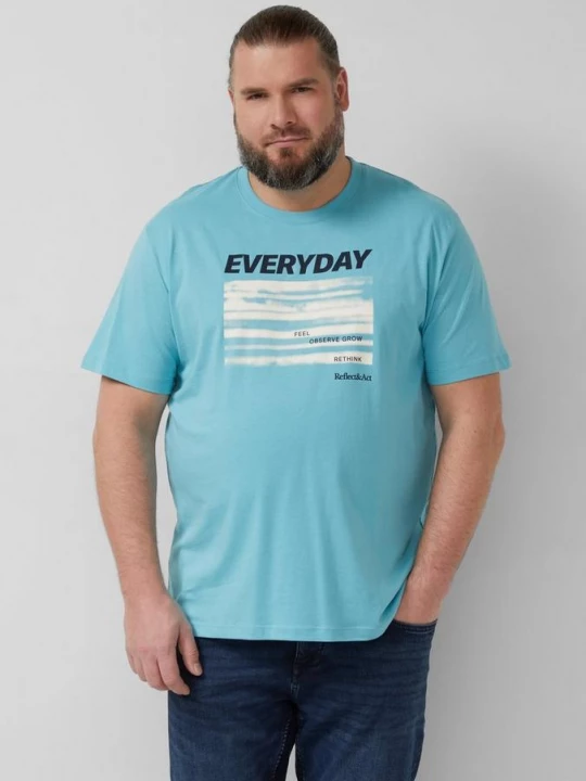 Foto van product Katoenen T-shirt met print op voorzijde s.Oliver