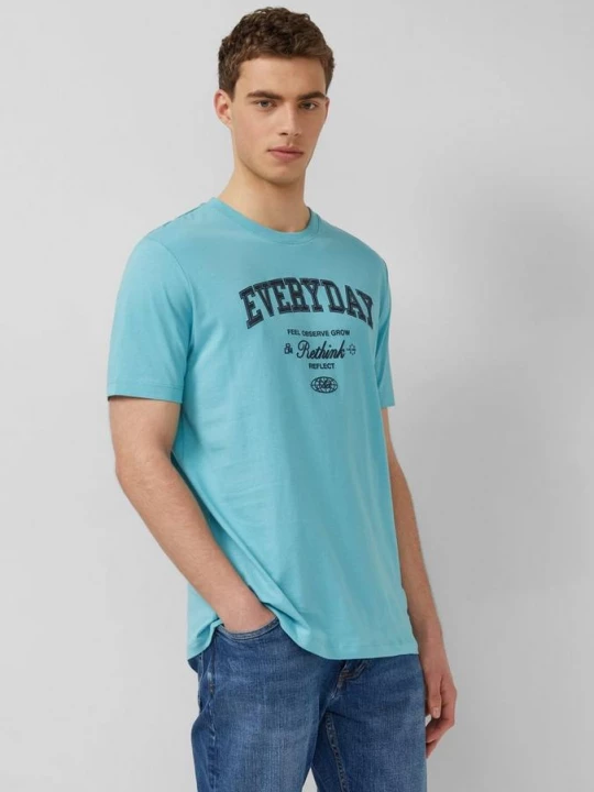 Foto van product Katoenen T-shirt met print op voorzijde s.Oliver