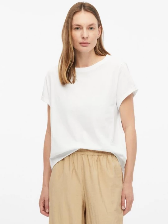 Foto van product Katoenen T-shirt met relaxte pasvorm s.Oliver wit