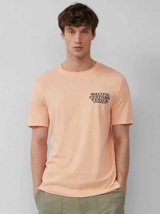 Foto van product Katoenen T-shirt met ronde hals en artwork s.Oliver