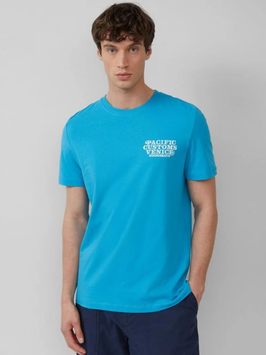 Foto van product Katoenen T-shirt met ronde hals en artwork s.Oliver