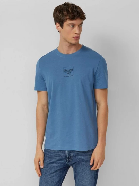 Foto van product Katoenen T-shirt met ronde hals en opdruk op de voorkant s.Oliver