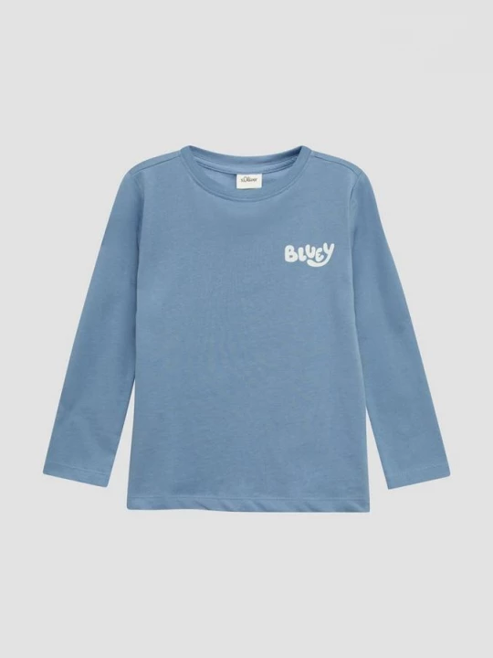 Foto van product Katoenen top met lange mouwen en Bluey® print s.Oliver