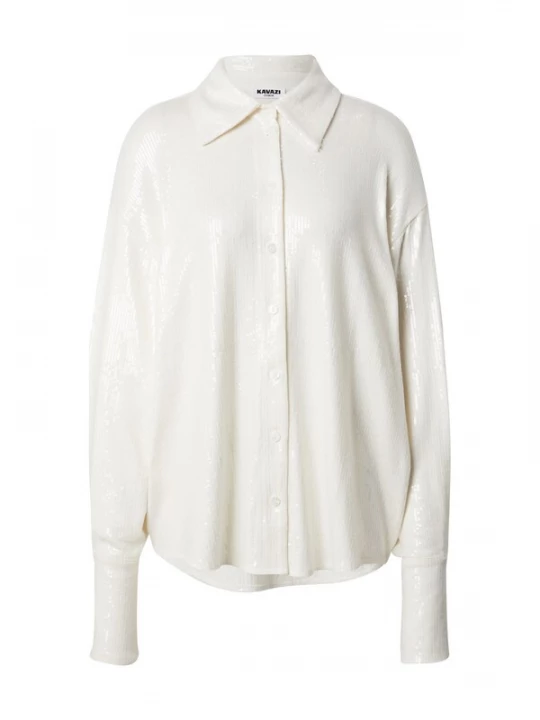 Foto van product KAVAZI Shirt 'SEQUINS' offwhite