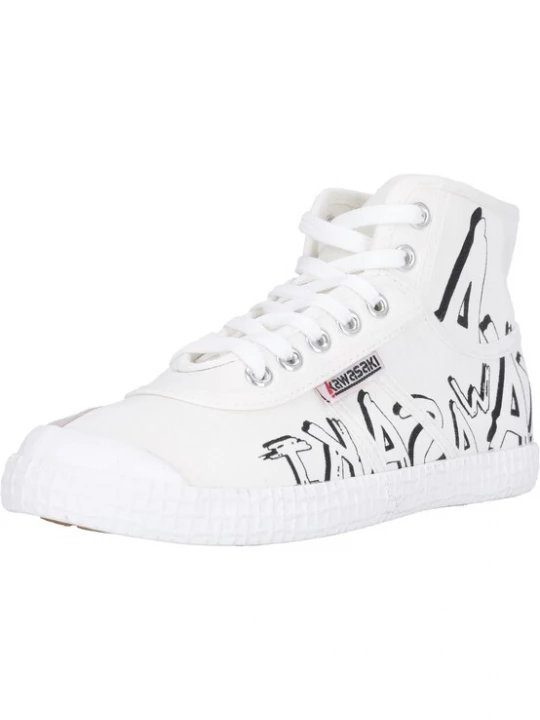 Foto van product KAWASAKI Sneakers hoog zwart / wit
