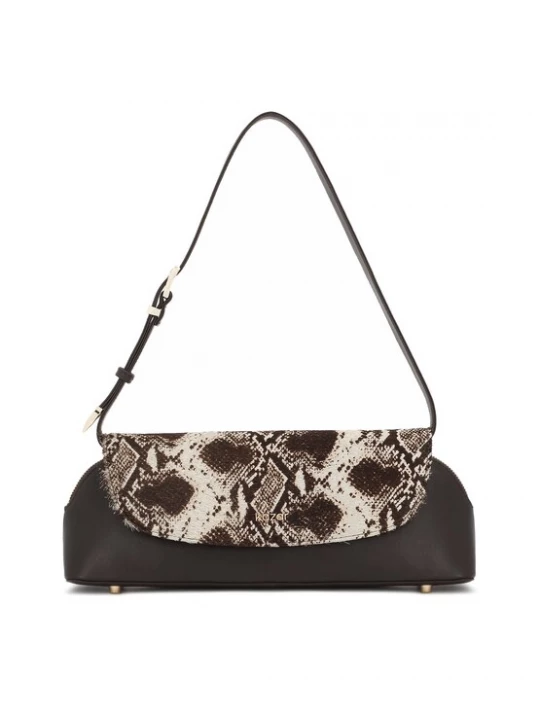 Foto van product Kazar Handtas beige / donkerbruin / zwart