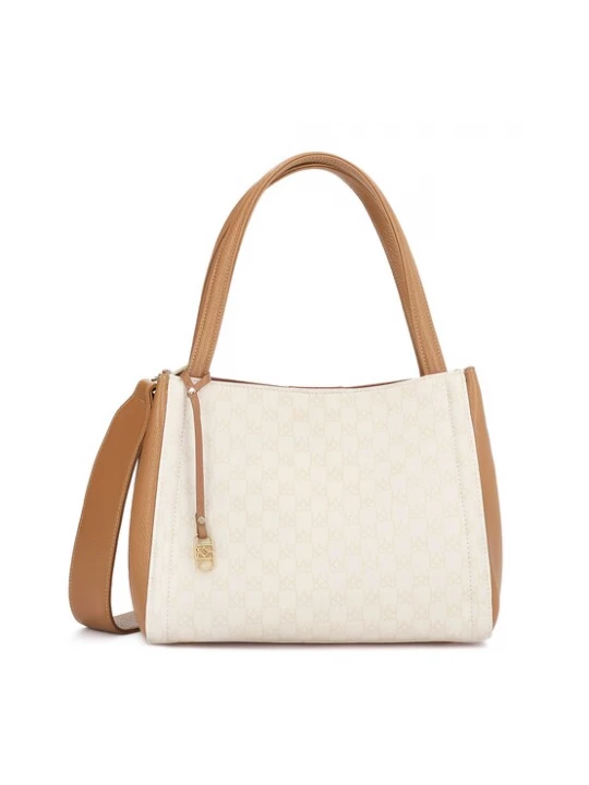 Foto van product Kazar Handtas bruin / offwhite