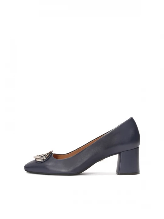 Foto van product Kazar Pumps donkerblauw / zilver
