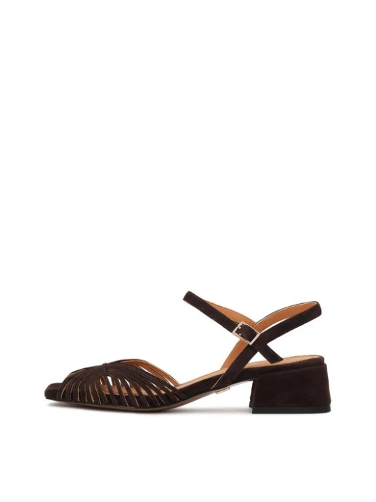 Foto van product Kazar Sandalen met riem donkerbruin
