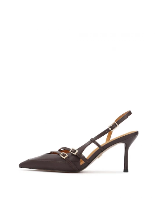 Foto van product Kazar Slingpumps donkerbruin