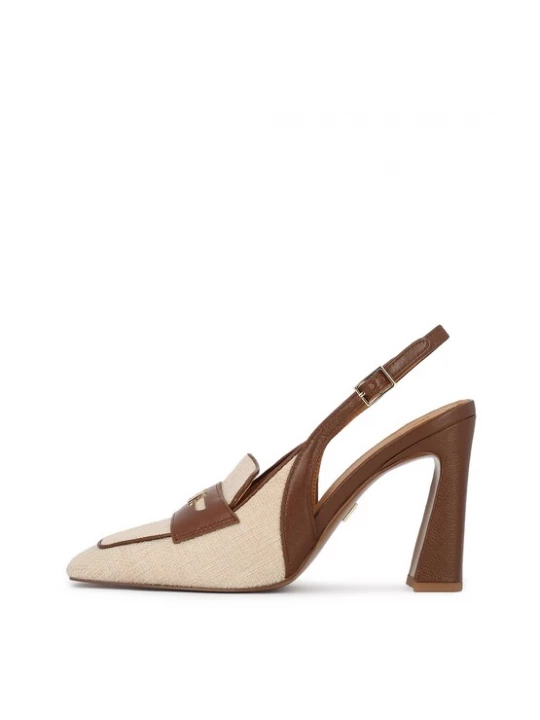 Foto van product Kazar Slingpumps ivoor / bruin