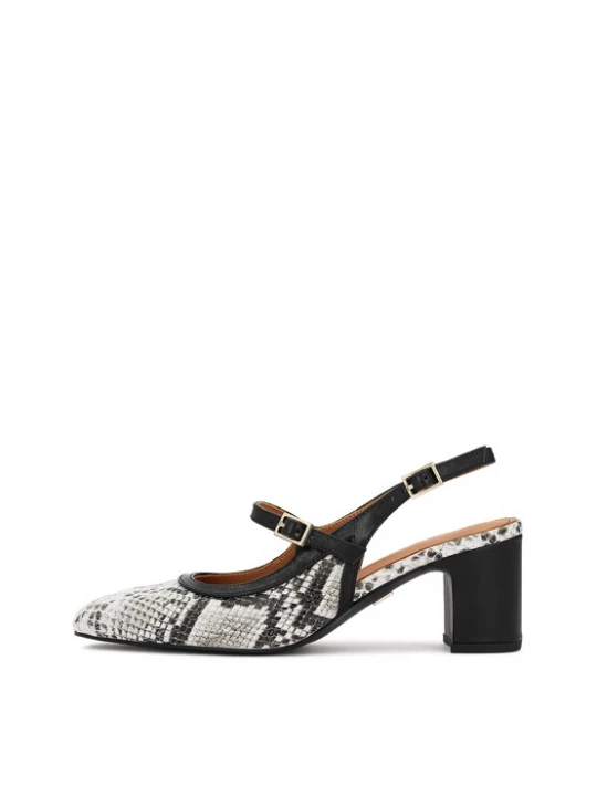 Foto van product Kazar Slingpumps lichtgrijs / zwart
