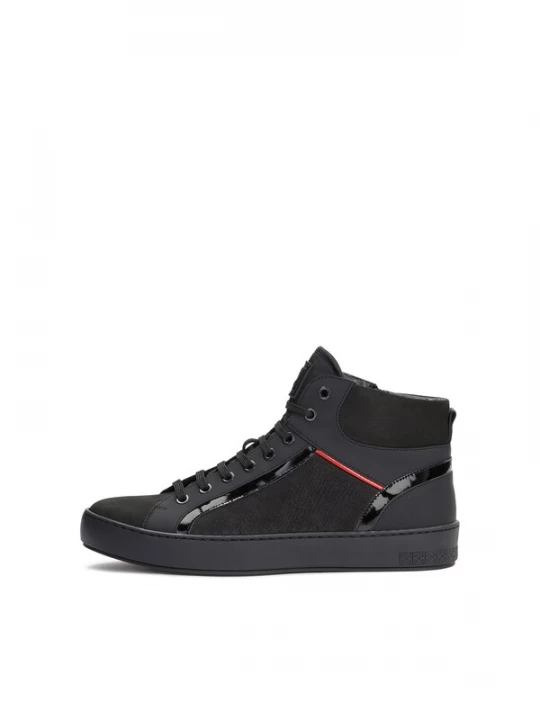 Foto van product Kazar Sneakers hoog bloedrood / zwart