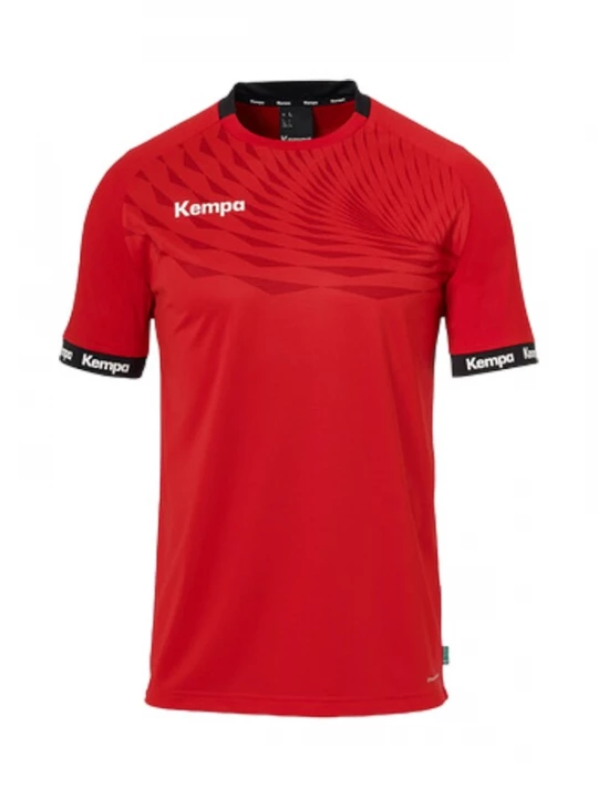 Foto van product KEMPA Functioneel shirt rood / zwart / wit