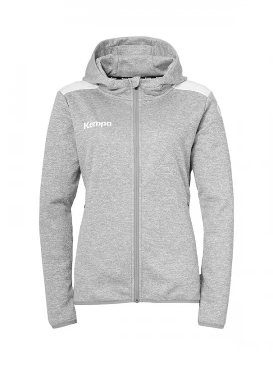 Foto van product KEMPA Trainingsjack 'Emotion 27' grijs / wit