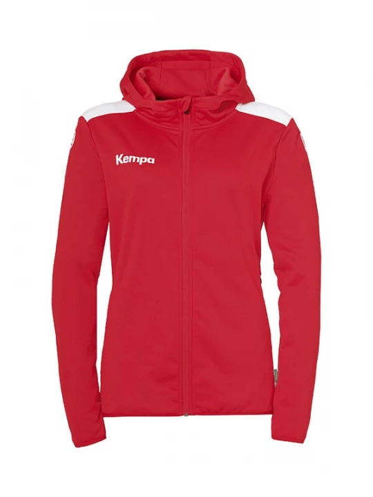 Foto van product KEMPA Trainingsjack 'Emotion 27' rood / natuurwit