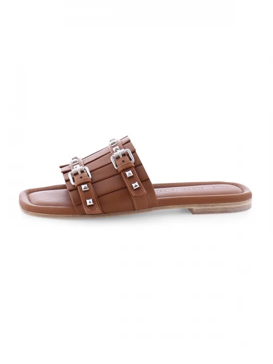 Foto van product Kennel & Schmenger Muiltjes ' HOLLY ' cognac