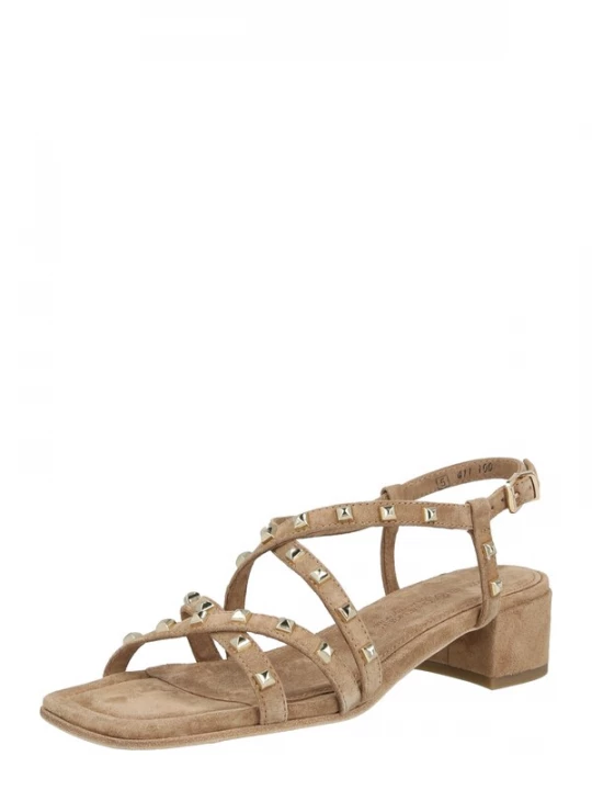Foto van product Kennel & Schmenger Sandalen met riem 'Saga' mokka / goud