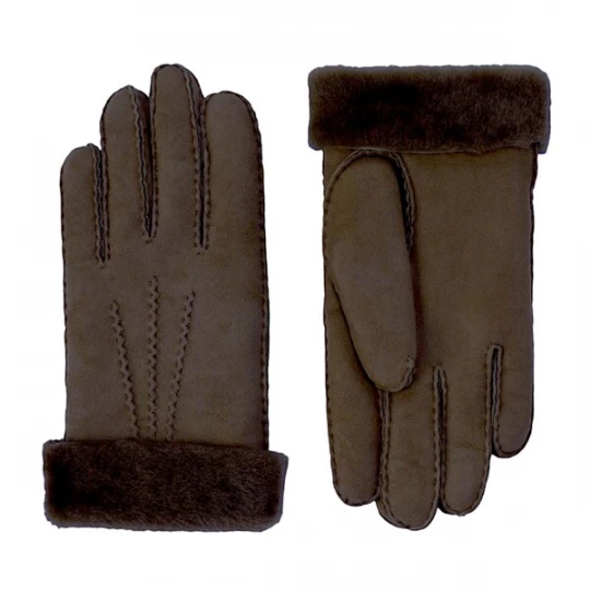 Foto van product KESSLER Vingerhandschoenen 'Ilvy' donkerbruin