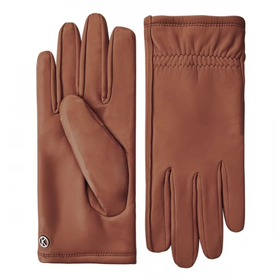 Foto van product KESSLER Vingerhandschoenen 'Sadie' cognac