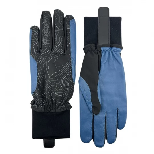 Foto van product KESSLER Vingerhandschoenen 'Sport Hafjell' blauw / zwart