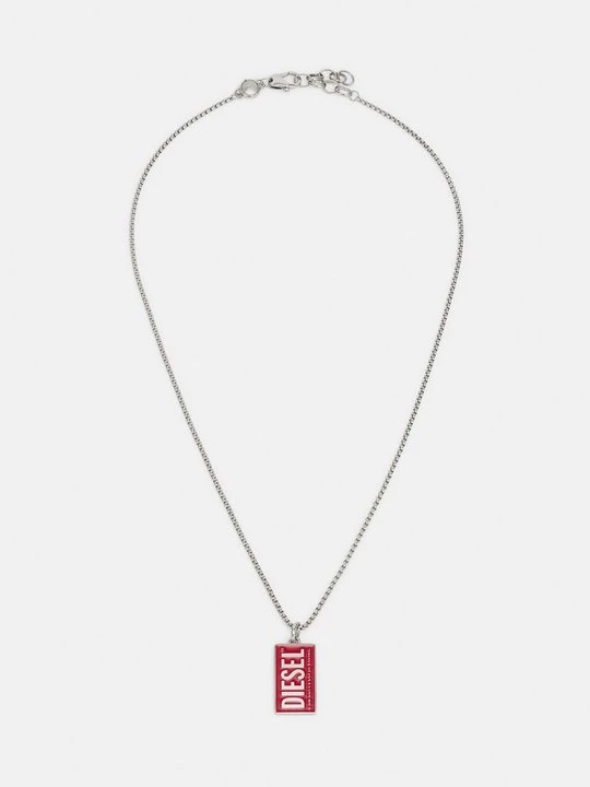 Foto van product Ketting Diesel zilverkleurig