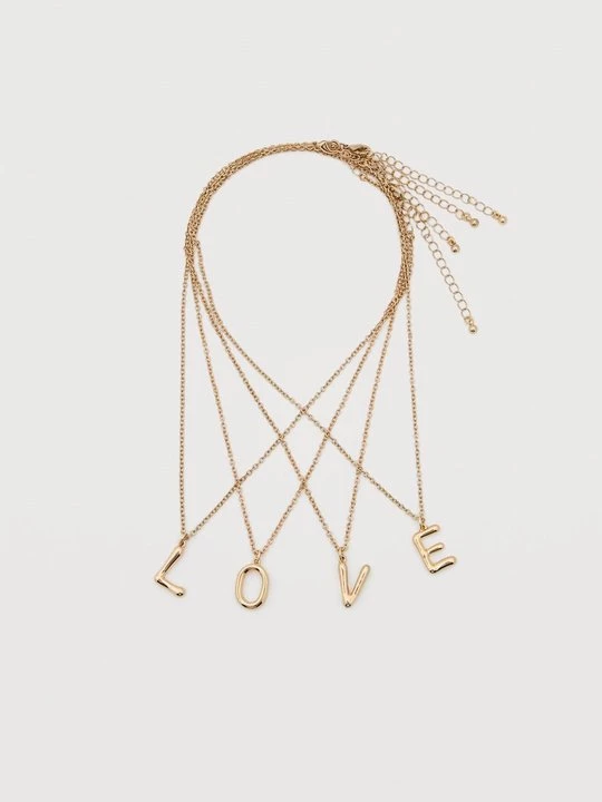 Foto van product Ketting Even&Odd By Zalando goudkleurig