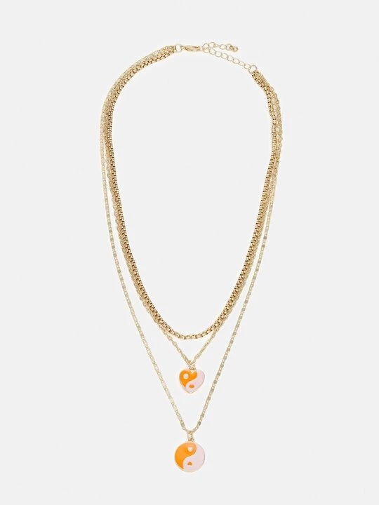 Foto van product Ketting Fire & Glory goudkleurig