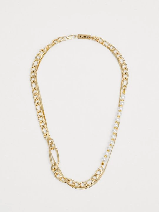 Foto van product Ketting Icon Brand goudkleurig