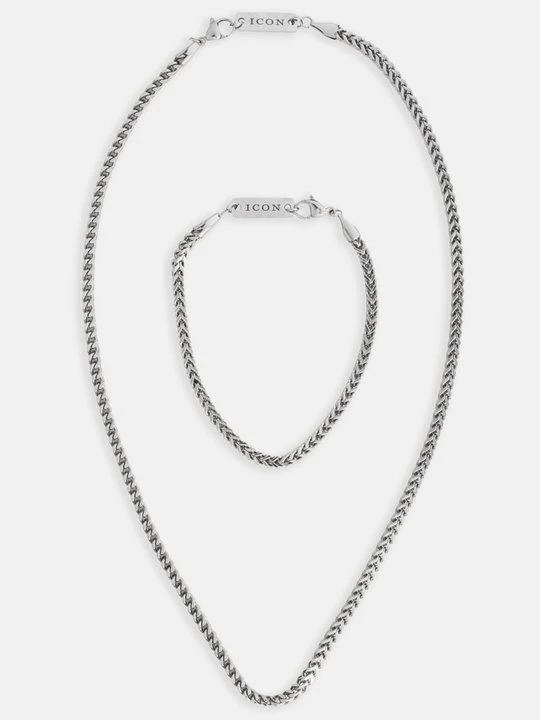 Foto van product Ketting Icon Brand zilverkleurig