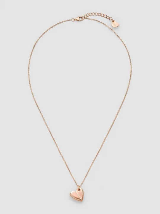 Foto van product Ketting in 925 zilver met hart detail s.Oliver