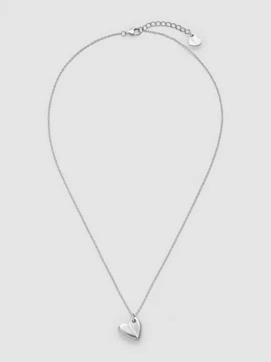 Foto van product Ketting in 925 zilver met hart detail s.Oliver