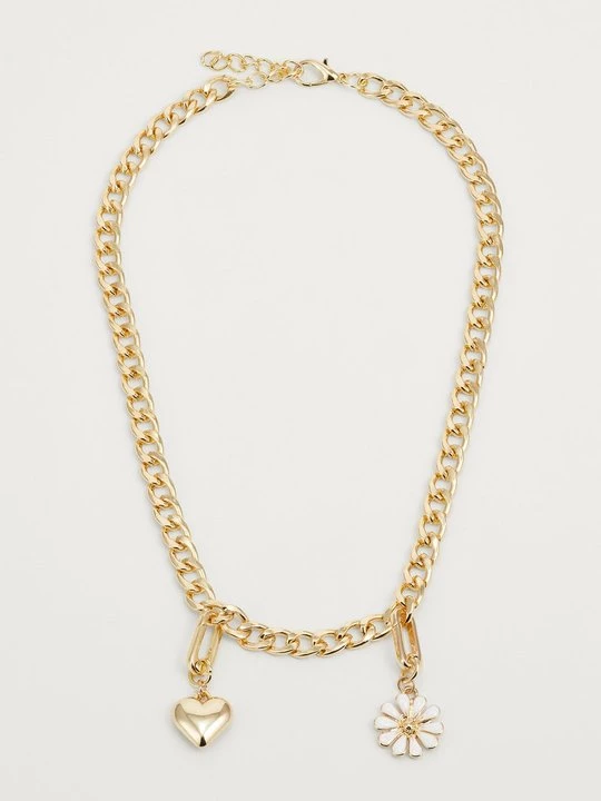 Foto van product Ketting Pieces goudkleurig