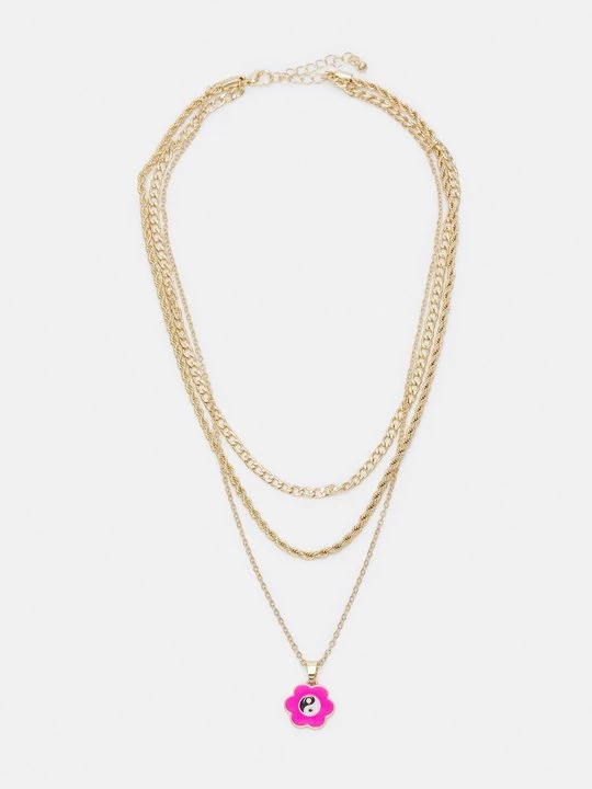 Foto van product Ketting Pieces goudkleurig