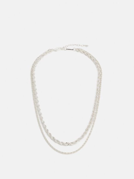 Foto van product Ketting River Island zilverkleurig