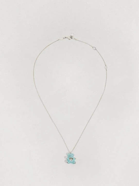 Foto van product Ketting Swarovski blauw