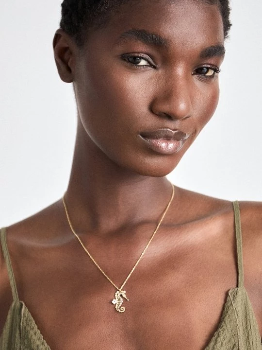 Foto van product Ketting Swarovski goudkleurig