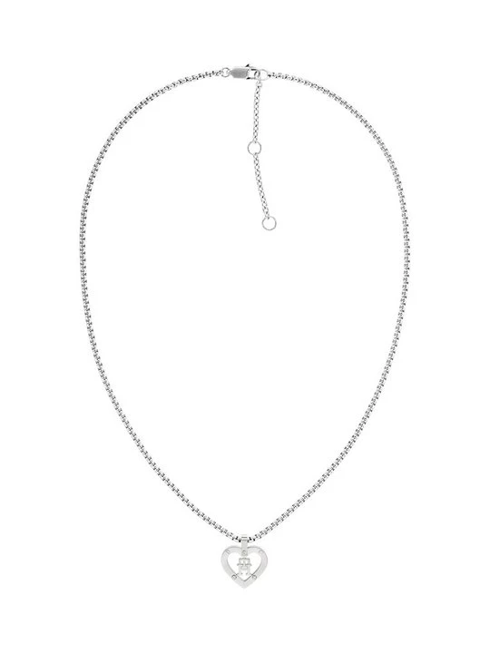 Foto van product Ketting Tommy Hilfiger zilverkleurig
